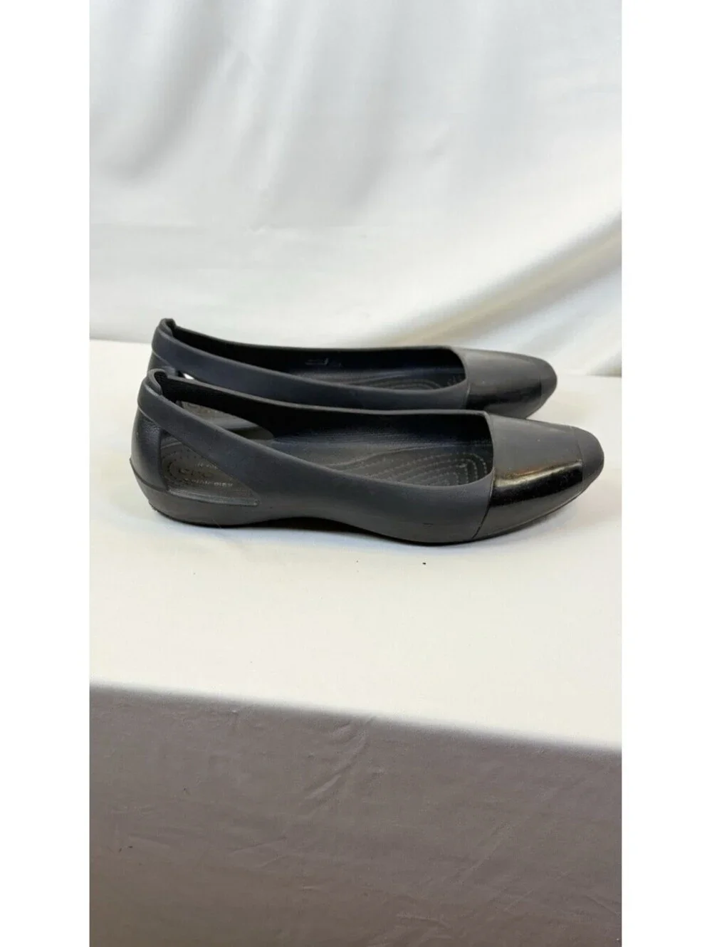 Crocs Sienna Iconic Comfort Pre-owned Flats Black Women's Size 7 Classic